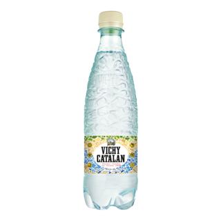 Agua Vichy Catalán mineral natural con gas pet 50cl