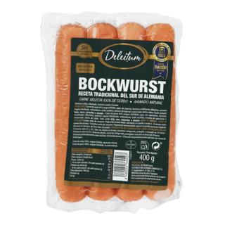 Salchicha Deleitum bockwurst 4ud 400gr
