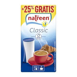 Edulcorante Natreen classic en comprimidos dosificador 400+100ud