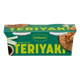 Arroz Brillante estilo teriyaki vasito 2x125gr
