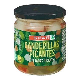 Banderilla Spar picante fco 330gr