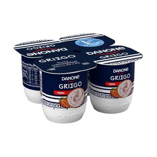 Yogur Danone griego fresa 4x115gr