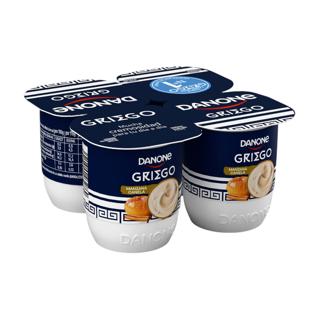 Yogur Danone griego manzana canela 4x115gr