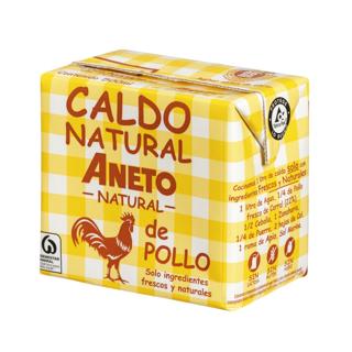 Caldo Aneto natural de pollo 0,5L