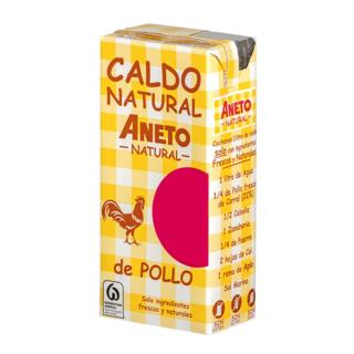 Caldo Aneto natural de pollo 0,33L