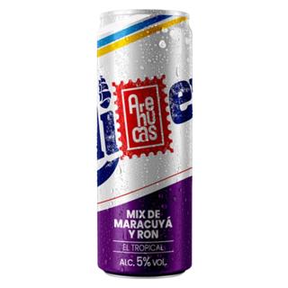 Rtd Arehucas ron con clipper de maracuyá 25cl