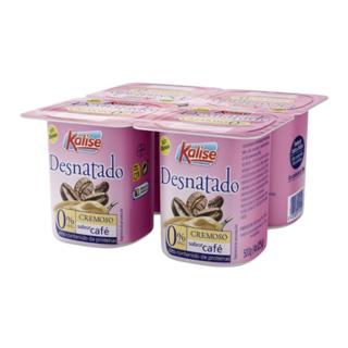 Kalise desnatado cremoso sabor café 4x125gr