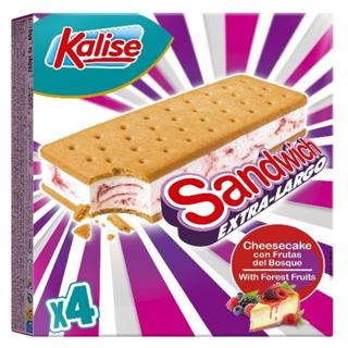 Helado Kalise sandwich cheesecake con frutos bosque 520ml