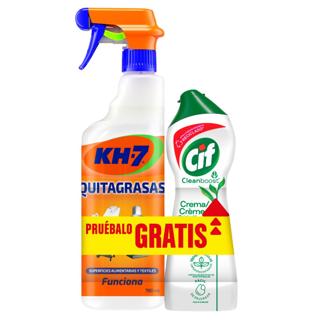 Quitagrasas KH-7 pistola 780ml + cif crema cleanbooost 250ml