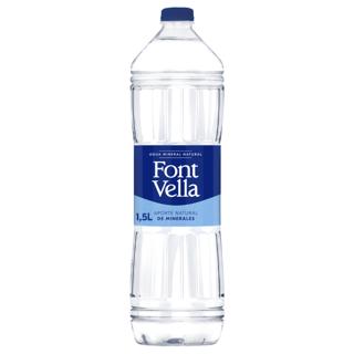 Agua Font Vella sin gas 1,5L