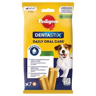 Snack para perros Pedigree dentastix talla pequeña 7ud 110gr