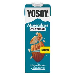 Bebida De Almendra Yosoy 0% azúcar 1L