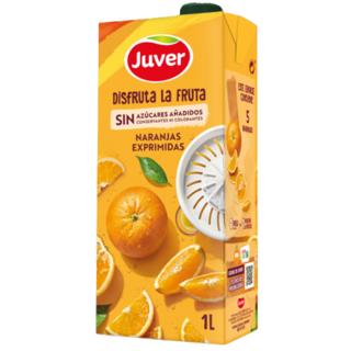 Néctar Juver Disfruta naranja sin azúcares añadidos 1L