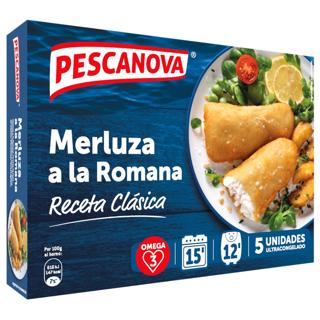Merluza Pescanova a la romana 325gr
