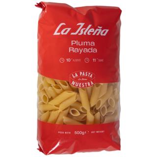 Pluma La Isleña rayada  500gr