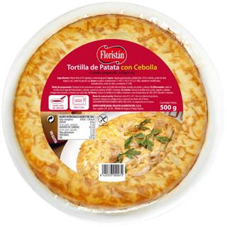 Tortilla Floristan papas  con cebolla 500gr