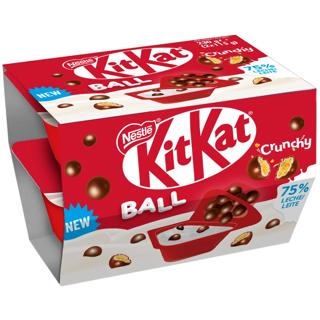 Yogur Kit Kat natural azucarado con trocitos de galleta recuebiertos de chocolate con leche  2x115gr