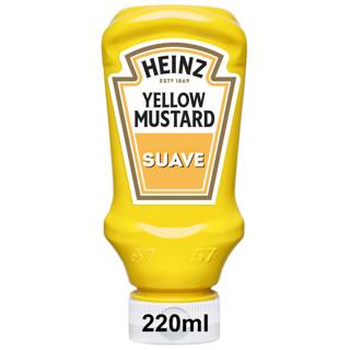 Salsa heinz mostaza amarilla pet 200ml