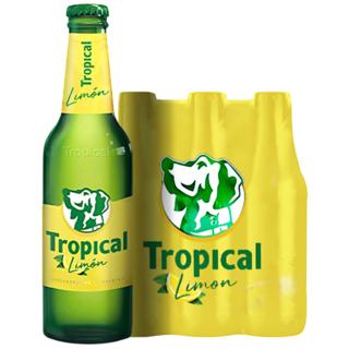 Cerveza Tropical con limón botella 6udx25cl