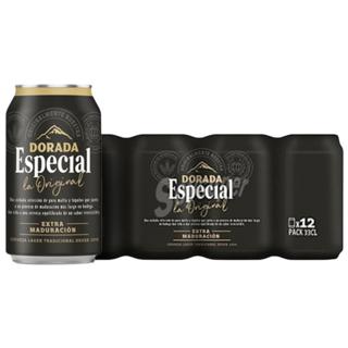 Cerveza Dorada Especial la original extra maduración lata 12x33cl