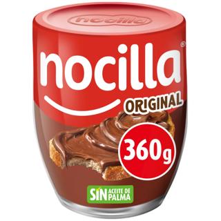 Crema Nocilla de cacao y avellanas original sin gluten y sin aceite de palma 360gr