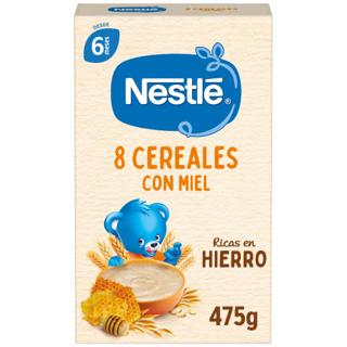 Papilla Nestle 8 cereales con miel 600gr