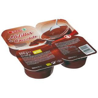 Natillas Spar chocolate 4x125gr