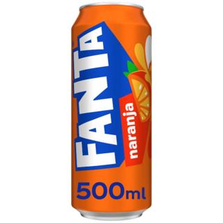 Refresco Fanta naranja lata 50cl