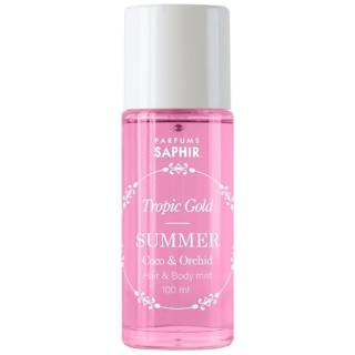 Bruma Parfums Saphir cabello y cuerpo tropic gold summer 100ml
