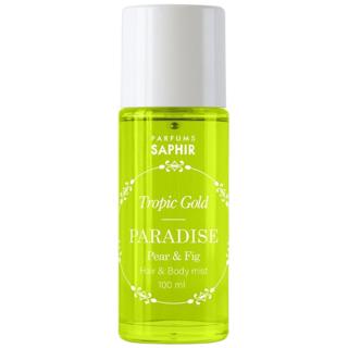 Bruma Parfums Saphir cabello y cuerpo tropic gold paradise 100ml