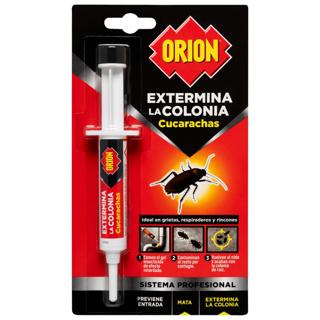 Jeringa Orion cucarachas extermina colonia 10gr