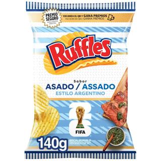 Papas Ruffles sabor asado estilo argentino 140gr