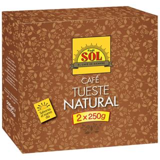 Café Sol molido natural 2 x 250gr