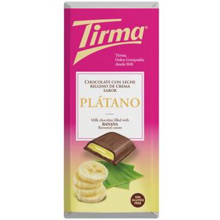 chocolate Tirma con leche relleno de plátano 110gr