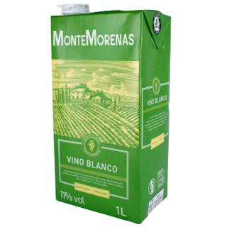 Vino Montemorenas blanco mesa 11% brik 1L