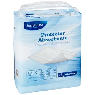 Protector Secretisima cama 60x90cm 20ud