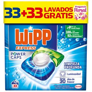 Detergente Wipp Express duplo 33+33UD