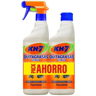 Quitagrasa KH-7 duplo cítrico spray 715ml