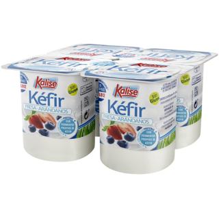 Kéfir Kalise fresa y arándanos 4x125gr