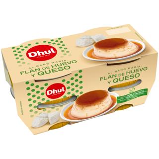 Flan Dhul huevo y queso 4x110gr