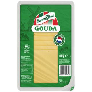 Queso Bonnissimo gouda lonchas 200gr