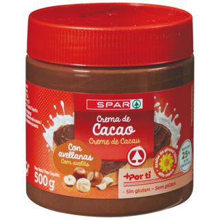 Crema Spar de cacao con avellanas 500gr