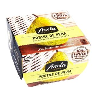 Postre de fruta Anela de pera 2udx100gr