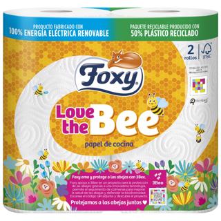 Rollo Papel Foxy cocina love the bee paquete 2ud