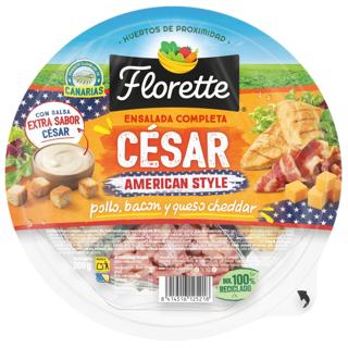 Ensalada Florette césar american style tarrina 200gr