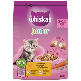 Alimento para Gatos Whiskas junior pollo 800gr