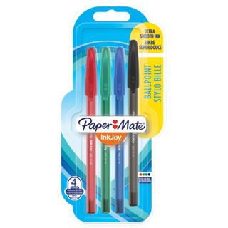 Bolígrafo Paper mate inkjoy colores 4ud