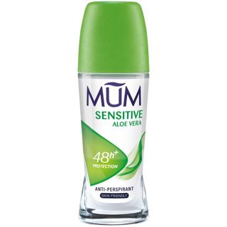 Desodorante Mum antitranspirante sensitive aloe vera 48h+ roll-on 50ml