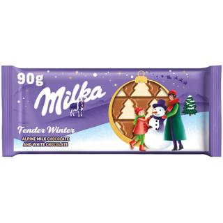 Chocolate Milka xmas tender winter 90gr
