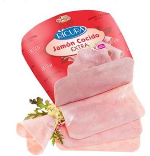 Jamon cocido extra Ricura €/kg